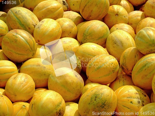 Image of Bunch of melons