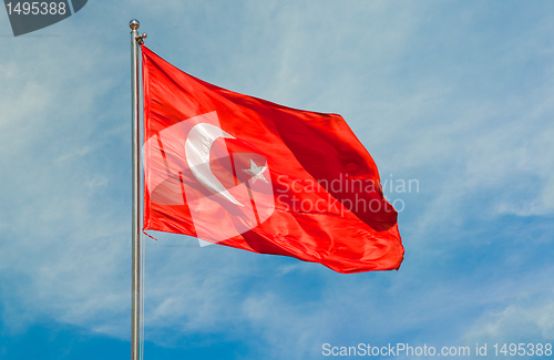 Image of flag from turkey