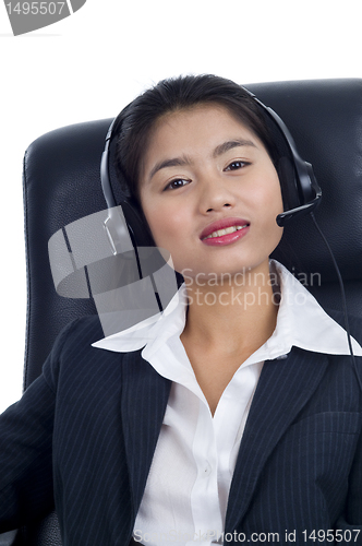 Image of call center staff