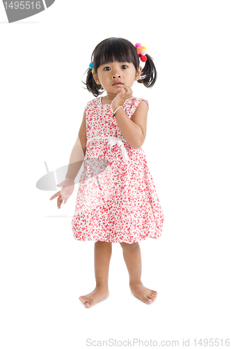 Image of cute llittle asian girl