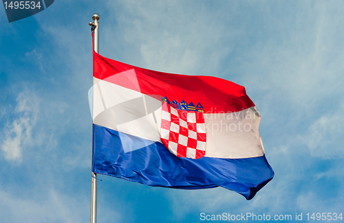 Image of flag from croatia