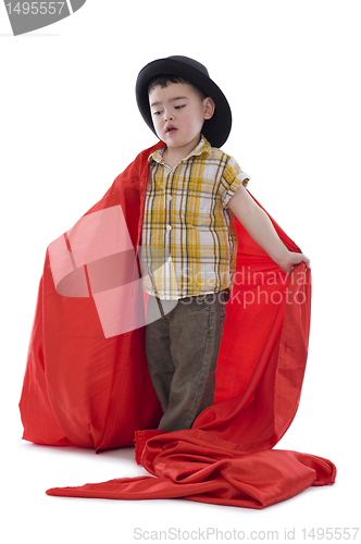 Image of cute boy with hat