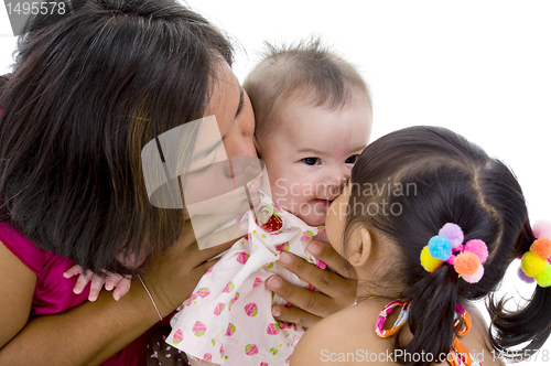 Image of lovely asian family