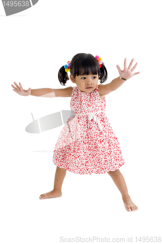 Image of cute llittle asian girl