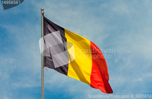 Image of flag from belgium