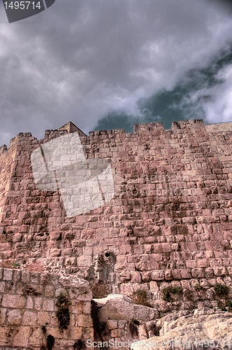 Image of jerusalem old city walls