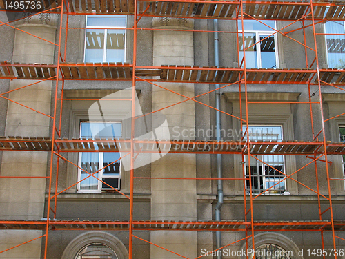 Image of scaffolding