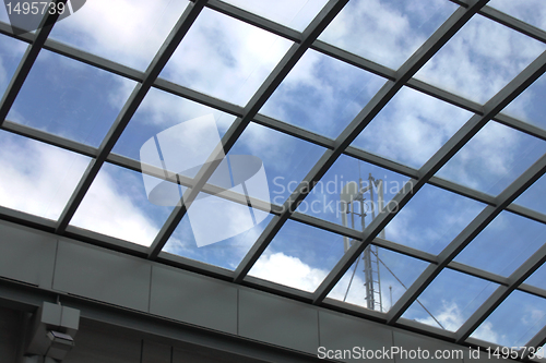Image of windows on ceiling