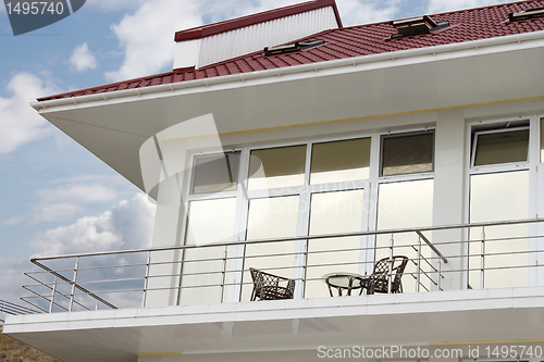 Image of balcony of hotel