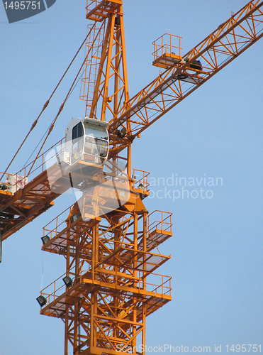 Image of building crane