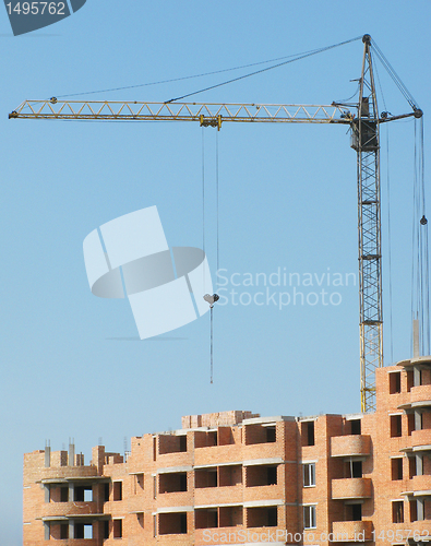 Image of building crane