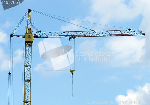 Image of building crane