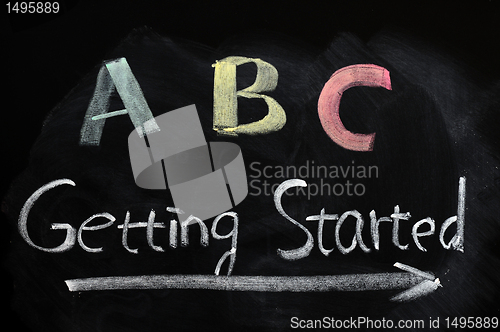 Image of Getting started concept