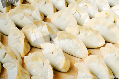 Image of Chinese raw dumplings