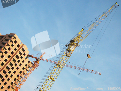Image of  building cranes