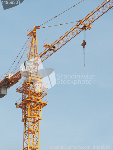 Image of building crane