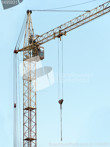 Image of building crane