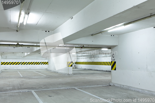 Image of underground parking lot