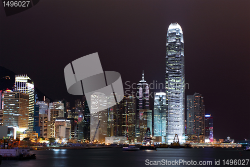 Image of Hong Kong night