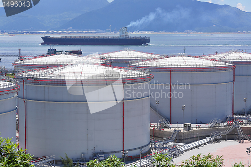 Image of oil tanks