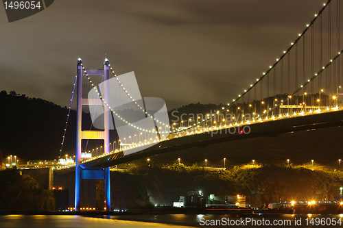 Image of Tsing Ma Bridge in Hong Kong
