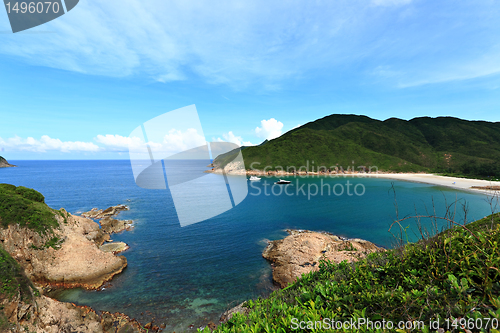 Image of Sai Wan beach in Hong Kong