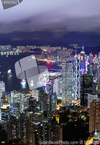 Image of Hong Kong night