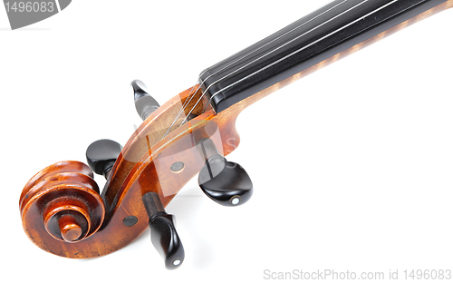 Image of violin head