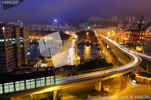 Image of Cargo Terminal and highway