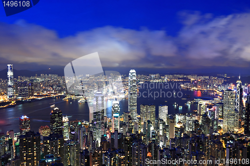 Image of Hong Kong night