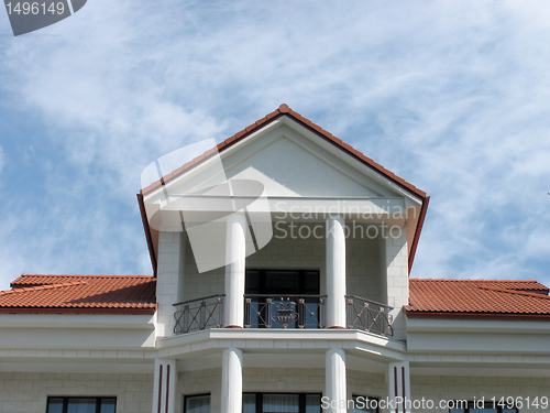 Image of balcony of cottage