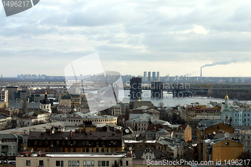 Image of Kiev at winter morning