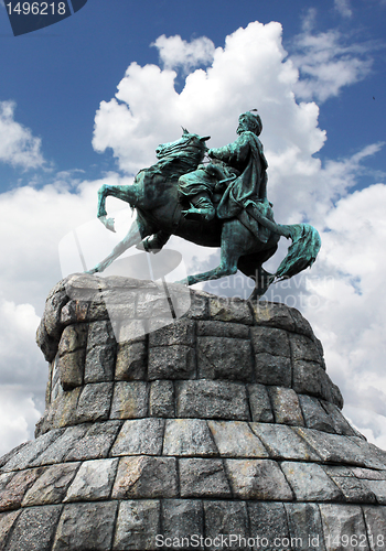Image of Bohdan Khmelnytsky monument 