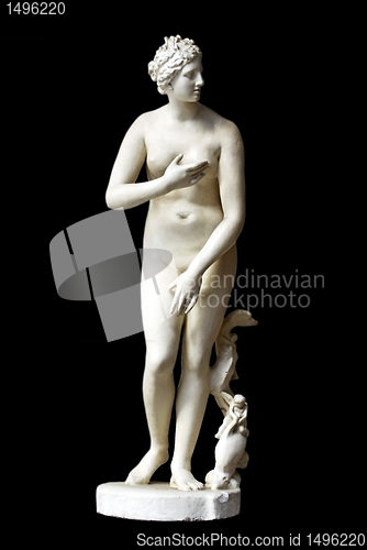 Image of statue of goddess Diana