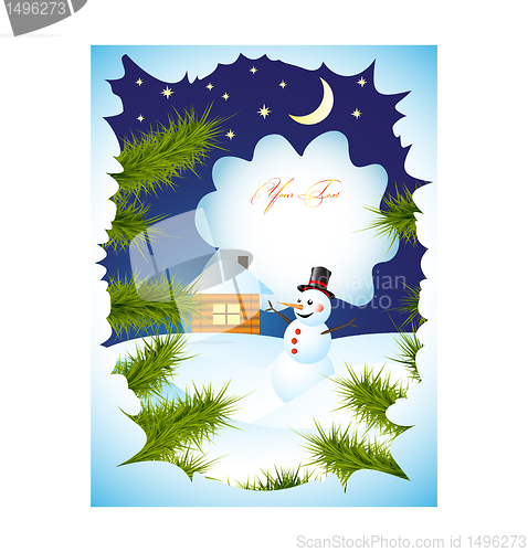 Image of winter card
