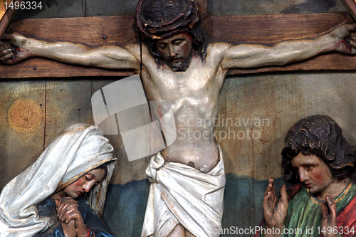 Image of 12th Stations of the Cross, Jesus dies on the cross 