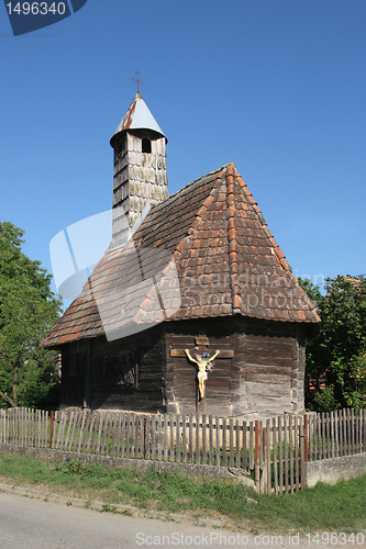 Image of A traditional church made of wood