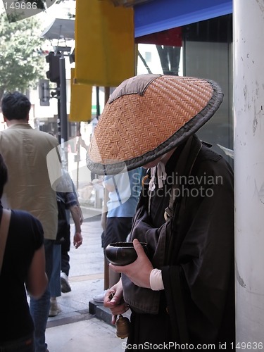 Image of Buddhist monk