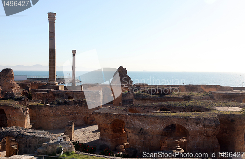 Image of Tunisia. Ancient Carthage. The Antonine Baths