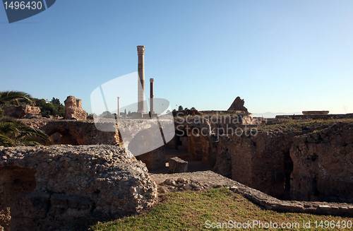 Image of Tunisia. Ancient Carthage. The Antonine Baths