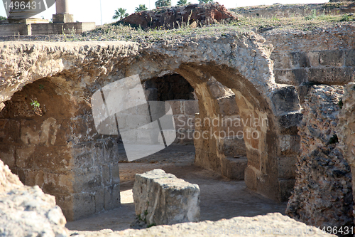 Image of Tunisia. Ancient Carthage. The Antonine Baths