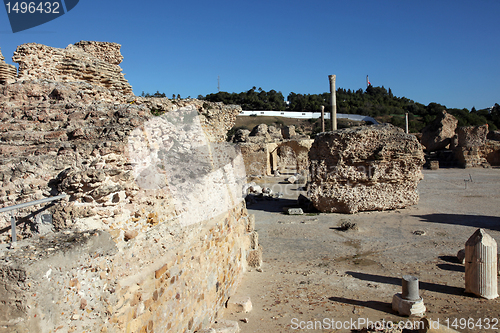 Image of Tunisia. Ancient Carthage. The Antonine Baths