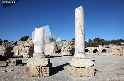 Image of Tunisia. Ancient Carthage. The Antonine Baths