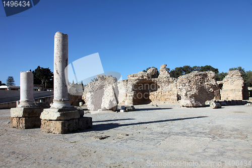 Image of Tunisia. Ancient Carthage. The Antonine Baths