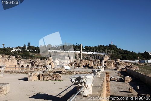 Image of Tunisia. Ancient Carthage. The Antonine Baths