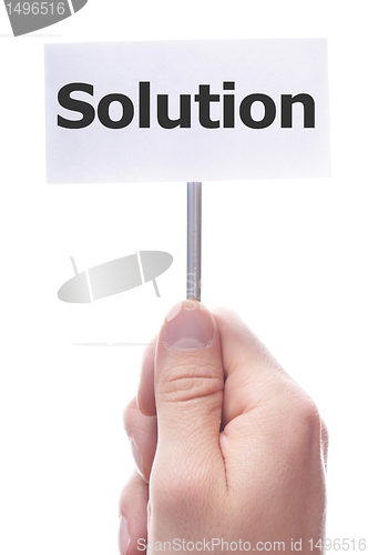 Image of solution