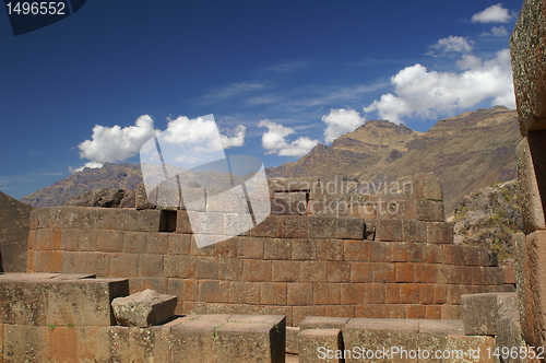 Image of Inca ruins in Pisac 