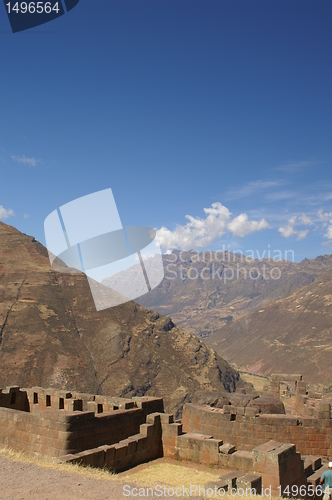 Image of Inca ruins in Pisac 