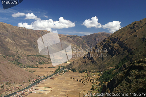 Image of Inca ruins in Pisac 