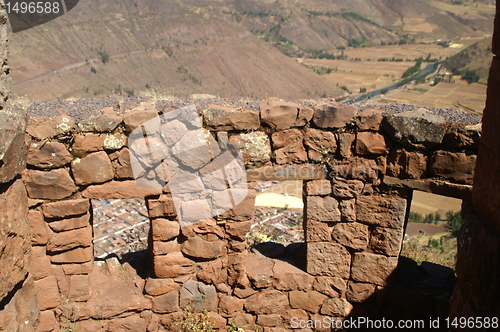 Image of Inca ruins in Pisac 